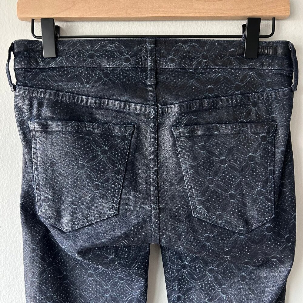 Citizens of Humanity Skinny Jeans Shiny Coated Jacquard Womens Sz 27 - Picture 6 of 10